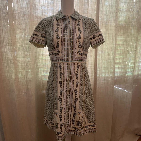 Tory Burch Talia Garden Party Dress sz6 - Picture 2 of 8